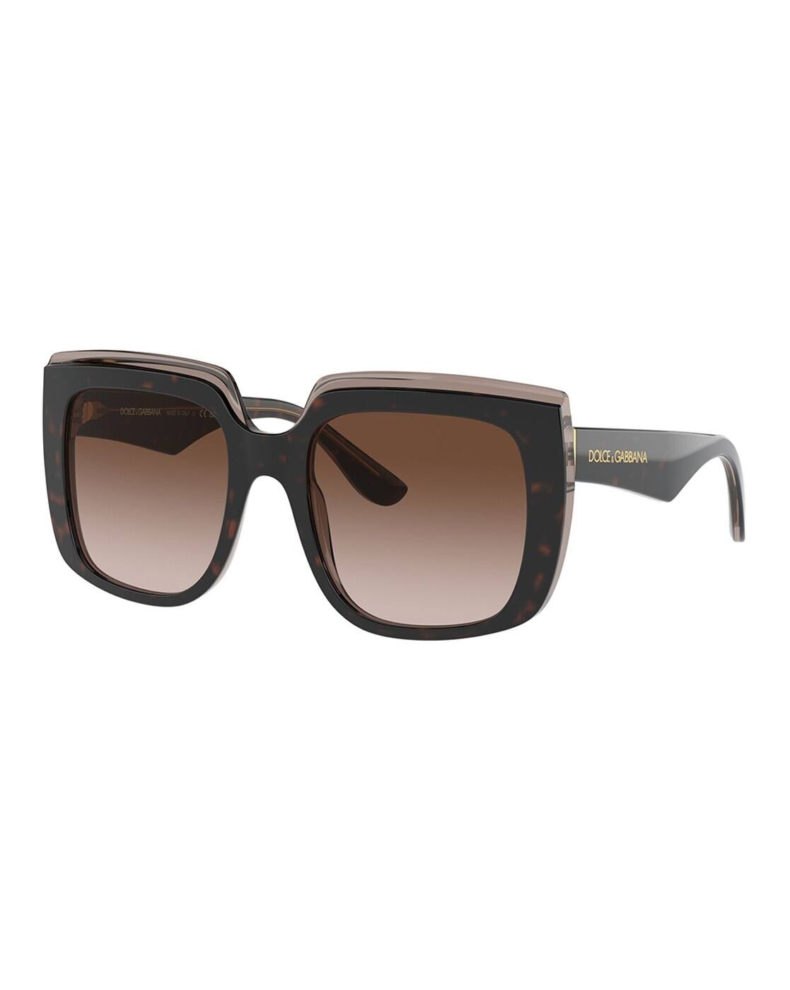 Women Gradient Lens Square Sunglasses 0DG4414