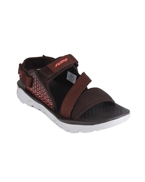 Buy FURO By Red Chief Men Textured Lightweight Velcro Sports Sandals -  Sports Sandals for Men 22792682 | Myntra