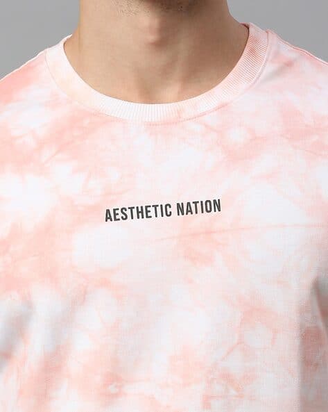 Buy White Tshirts for Men by AESTHETIC NATION Online