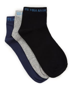 u.s. polo assn. Pack of 3 Men Ankle-Length Everyday Socks-picture-11