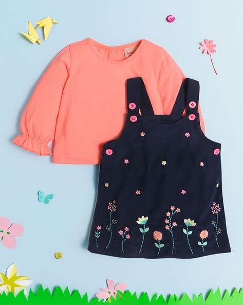 Buy Multicoloured Dresses & Frocks for Girls by NAUTI NATI Online | Ajio.com