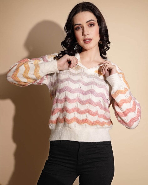 Buy Multicoloured Sweatshirt Hoodies for Women by GLOBAL REPUBLIC Online Ajio