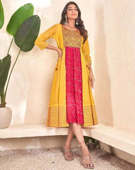 Online shopping for Kurti Sets in India | Silk kurti designs, Kurti designs  party wear, Kurti designs
