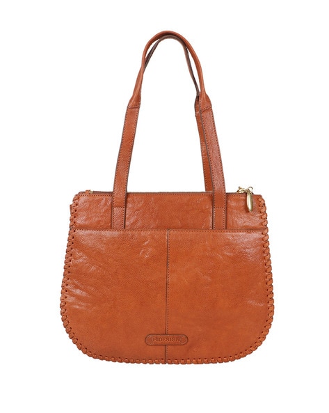 Buy Hidesign Fl Exclusive Tan Textured Medium Tote Handbag For Women At  Best Price @ Tata CLiQ