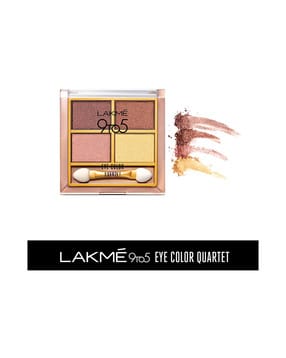 lakme 9 To 5 Eye Color Quartet Eye Shadow - Desert Rose-picture-15