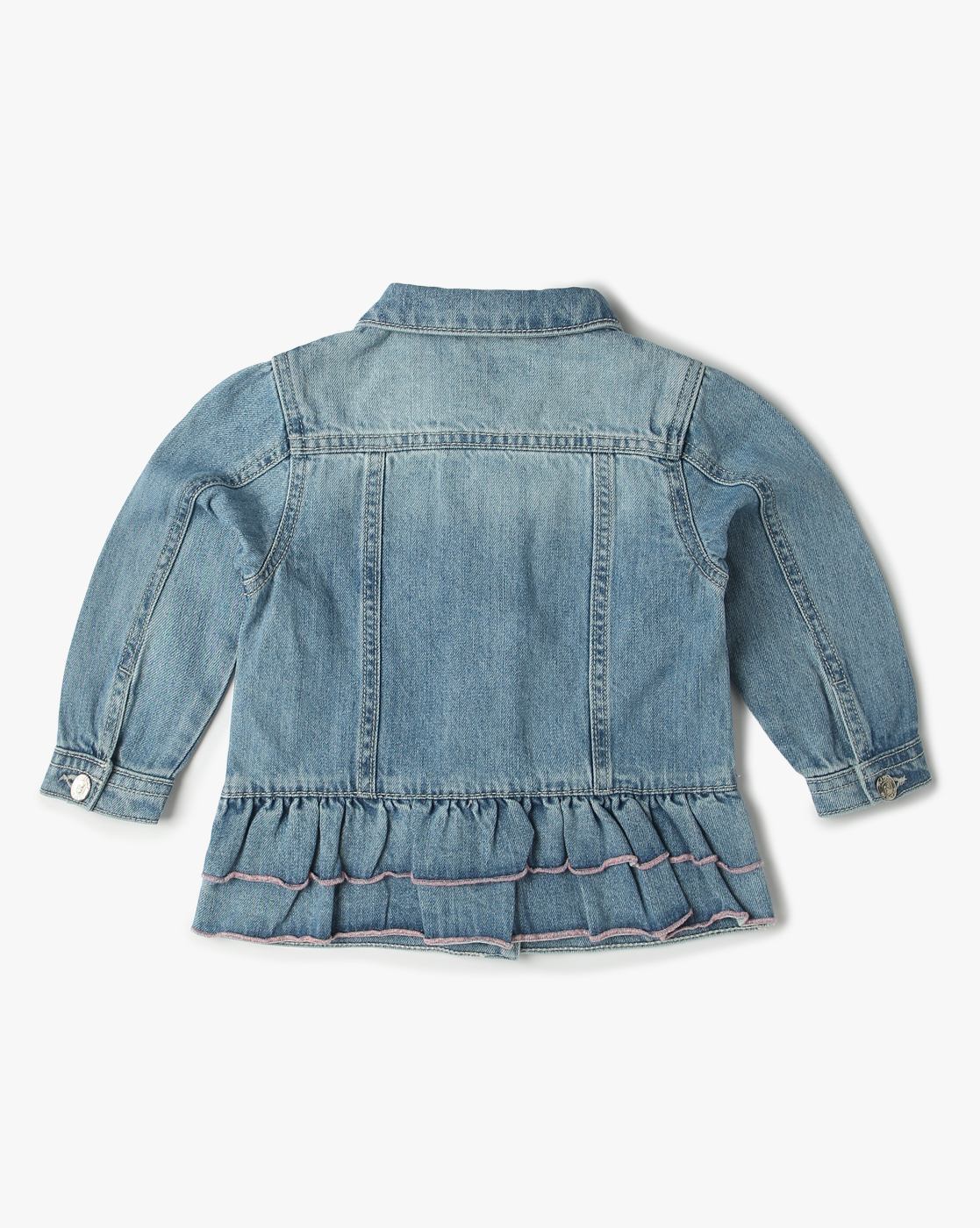 Buy online Blue Denim Summer Jacket from western wear for Women by La Fem  for ₹699 at 65% off | 2024 Limeroad.com