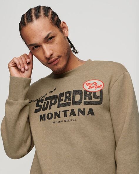 Mens superdry hot sale jumper sale