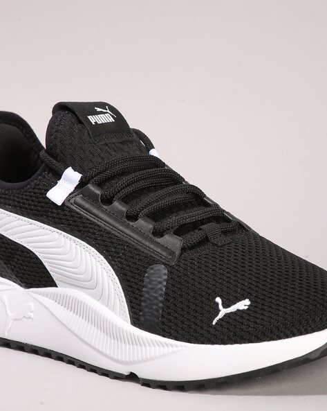 Puma men's knit lace up shoe sale