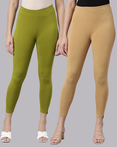 Buy Copper Leggings for Women by Twin Birds Online | Ajio.com