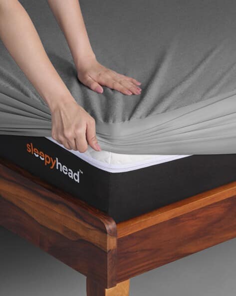 Buy Grey Bedsheets for Home Kitchen by SLEEPYHEAD Online