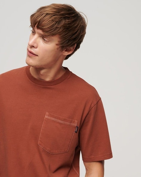 Buy Rust Orange Tshirts for Men by SUPERDRY Online