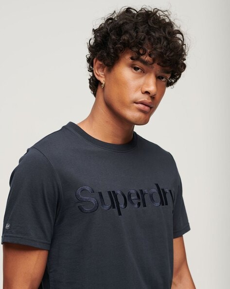 Tommy Jeans logo-embroidered Cotton T-shirt - Farfetch