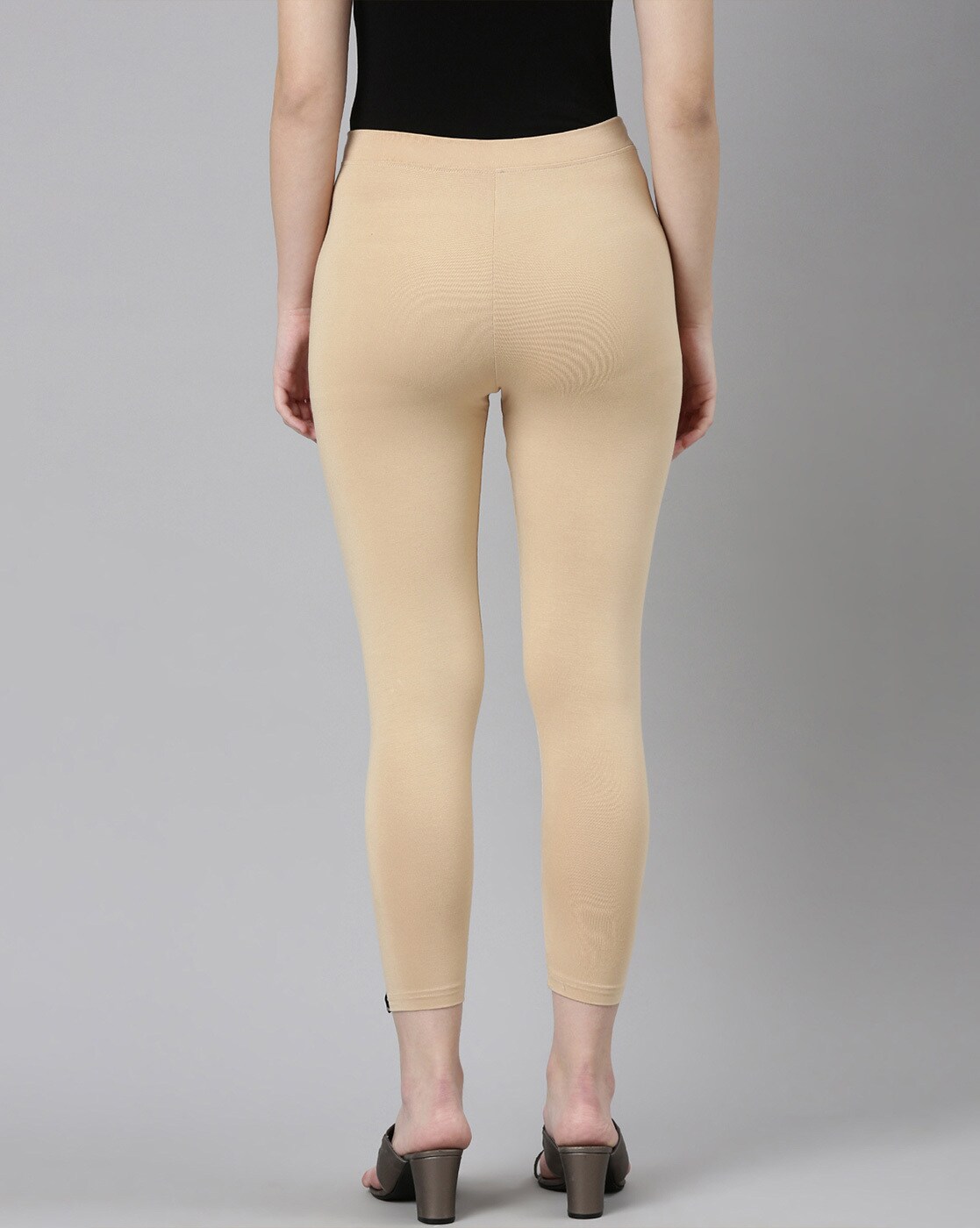 Buy Twin Birds Women Viscose Blend Honey Mustard Cropped Leggings Online at  Best Prices in India - JioMart.