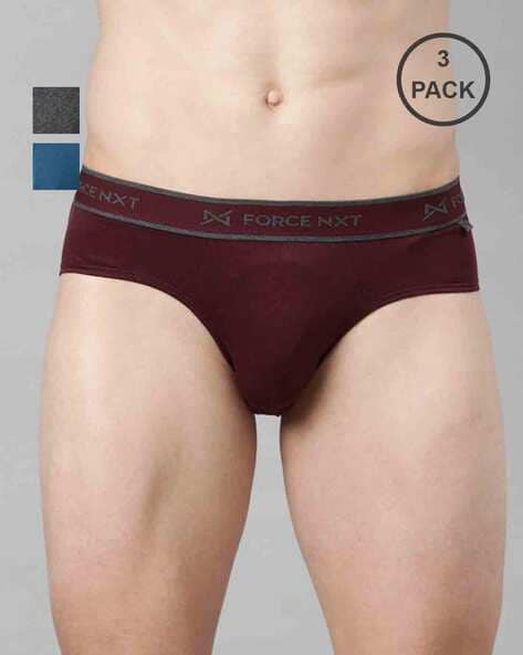 Buy Multicoloured Briefs for Men by FORCE NXT Online