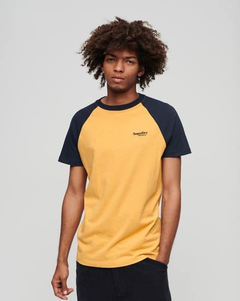 SUPERDRY Essential Logo Baseball Crew-Neck T-Shirt