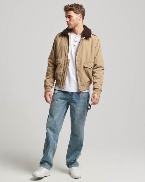 Buy Beige Jackets & Coats for Men by SUPERDRY Online