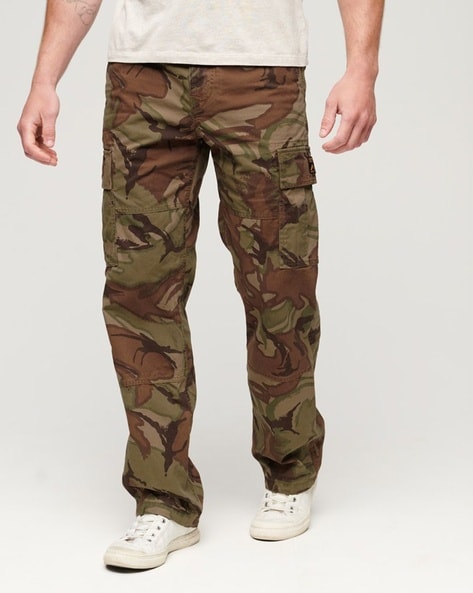 Superdry Mens Classic Parachute Grip Trousers, Green, for Men | Lyst UK