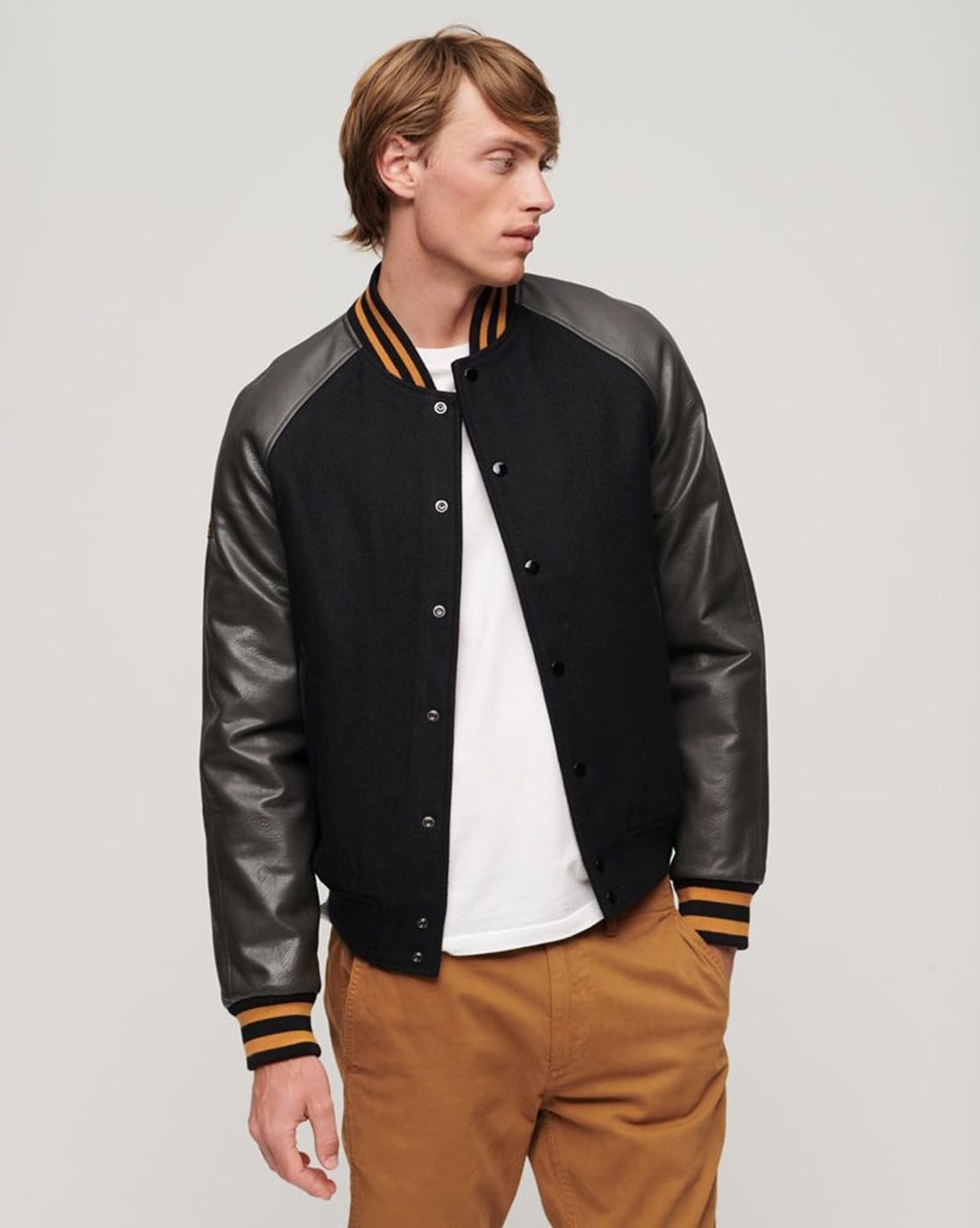 Coach hot sale letterman jacket