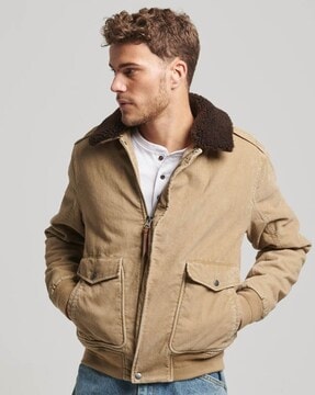 Buy Beige Jackets & Coats for Men by SUPERDRY Online