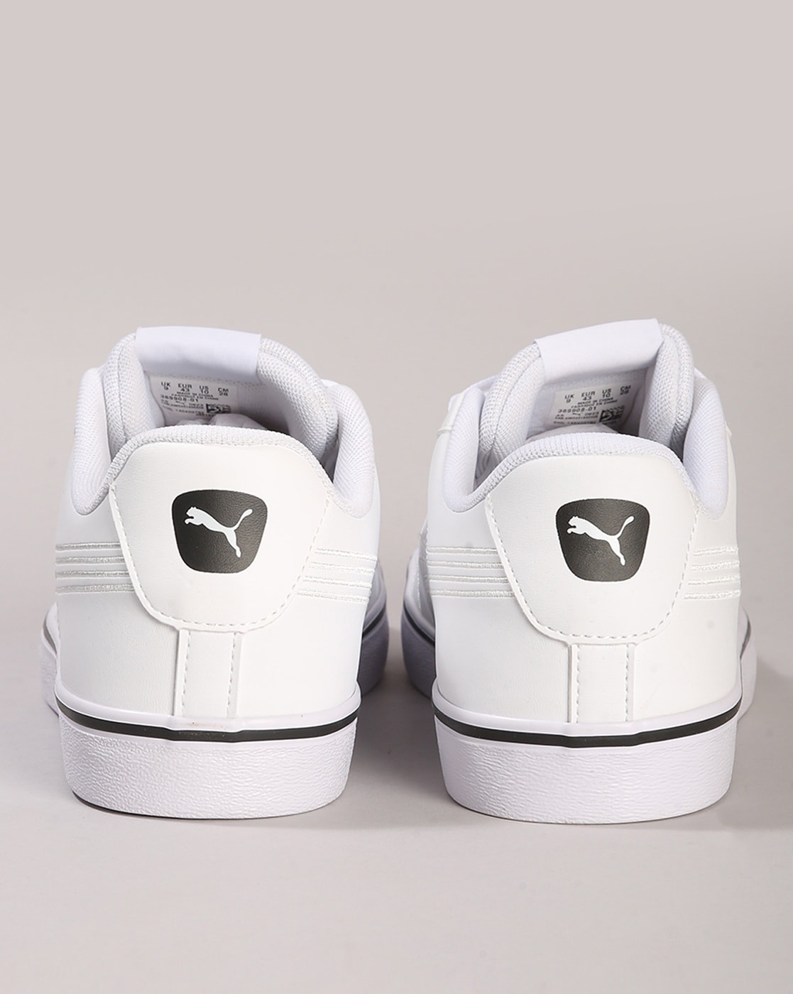 Amazon.com | PUMA Men's Court Classic Vulc MID Sneaker, White Black, 7.5 |  Fashion Sneakers