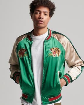superdry Suikajan Embroidered Mazarine Bomber Jacket-picture-45