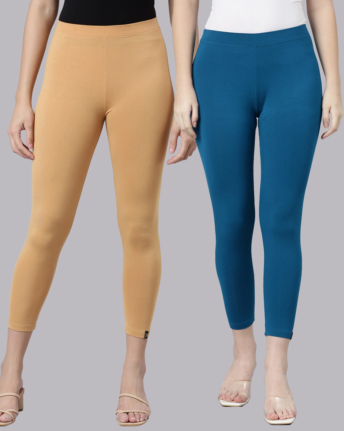 Buy Multicoloured Leggings for Women by Twin Birds Online