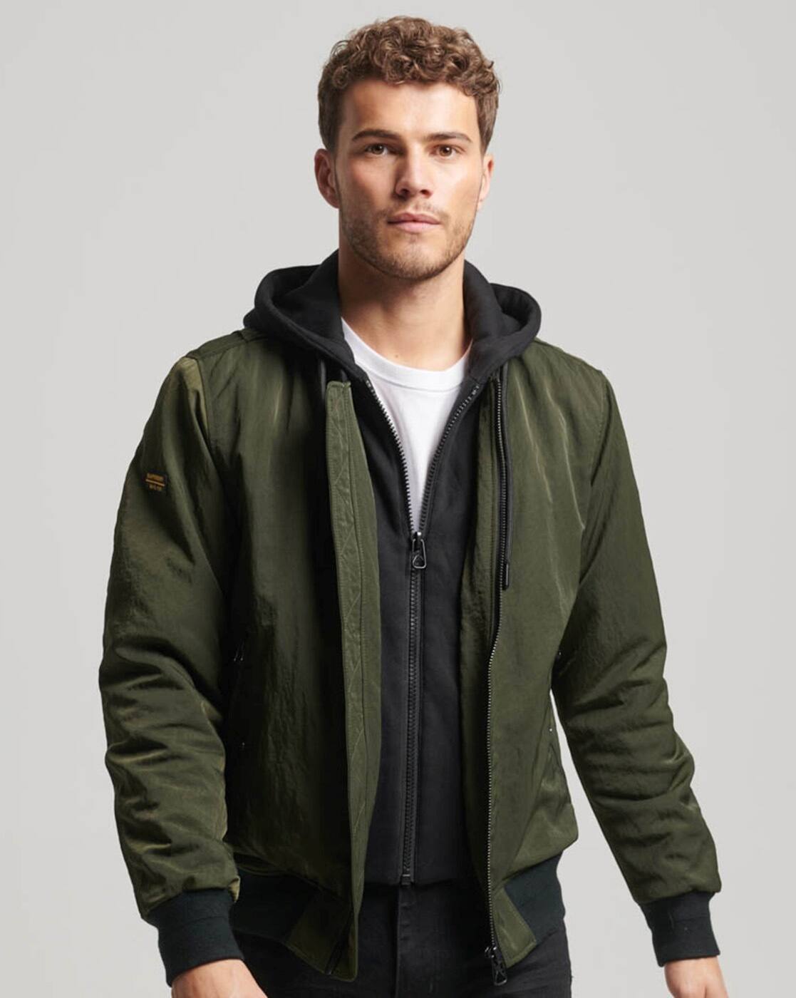 Buy Green Jet Black Jackets Coats for Men by SUPERDRY Online