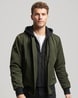 Buy Green & Jet Black Jackets & Coats for Men by SUPERDRY Online | Ajio.com