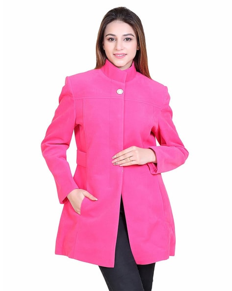 Women Coat with Insert Pockets