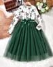 Buy Green Dresses & Frocks for Girls by Tior Online | Ajio.com