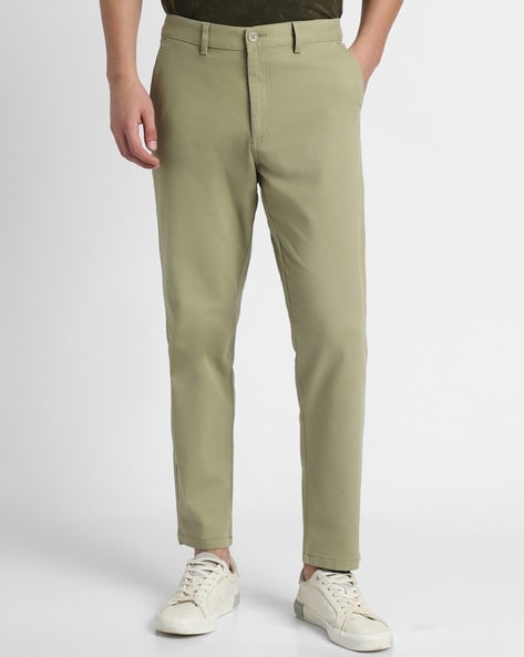 Buy Arrow Tailored Regular Fit Dobby Formal Trousers - NNNOW.com