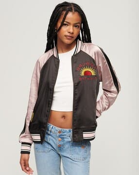 superdry Suikajan Embroidered Bomber Jacket-picture-32