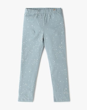 gap kids Girls Micro Print Relaxed Fit Leggings-picture-32