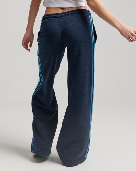 Buy Blue Track Pants for Women by SUPERDRY Online Ajio