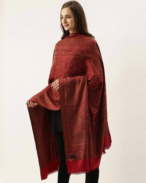 Buy Red Shawls Wraps for Women by PASHMODA Online