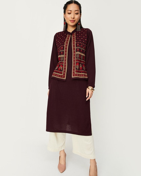 Max hot sale ethnic jacket