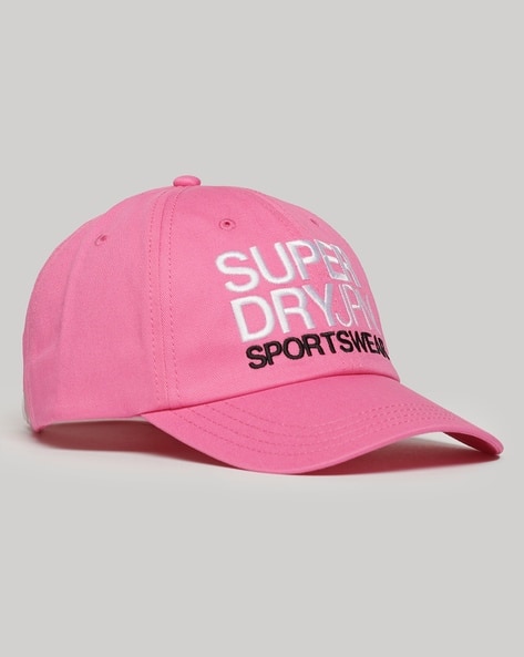 ◆Superdry◆ Vintage Logo Ball Cap Pink Buy Peach Caps & Hats for Men by SUPERDRY Online | Ajio.com