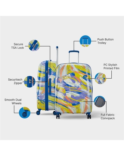 Skybags trolley cheap bags sizes