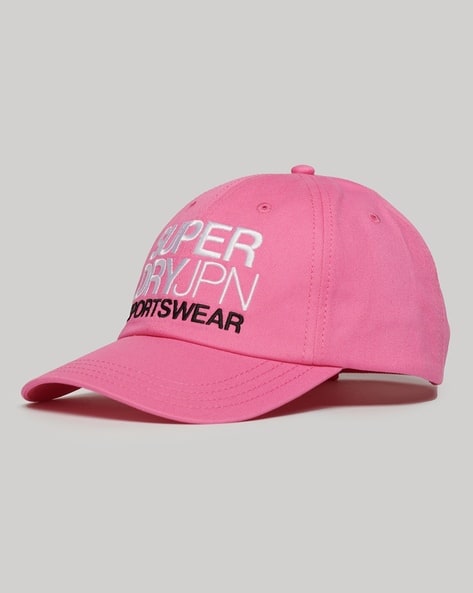 ◆Superdry◆ Vintage Logo Ball Cap Pink Buy Pink Caps & Hats for Men by SUPERDRY Online | Ajio.com