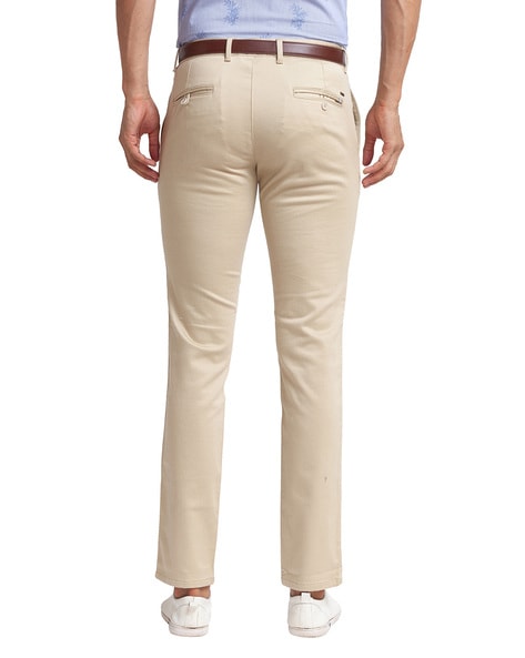 Buy Parx Men Brown Solid Tapered fit Regular trousers Online at Low Prices  in India - Paytmmall.com