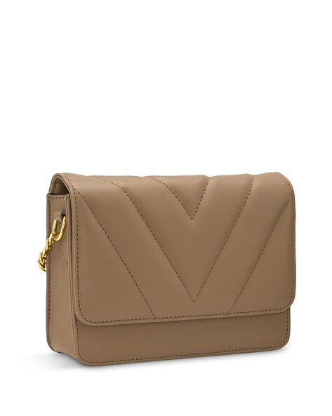 Tan cheap quilted bag