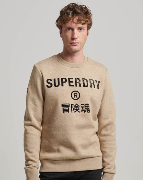 Workwear Logo Vintage Crew-Neck Sweatshirt