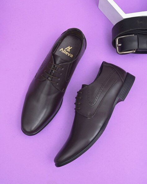 Purple hot sale formal shoes