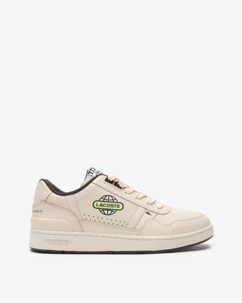 Lacoste scarpe beige best sale