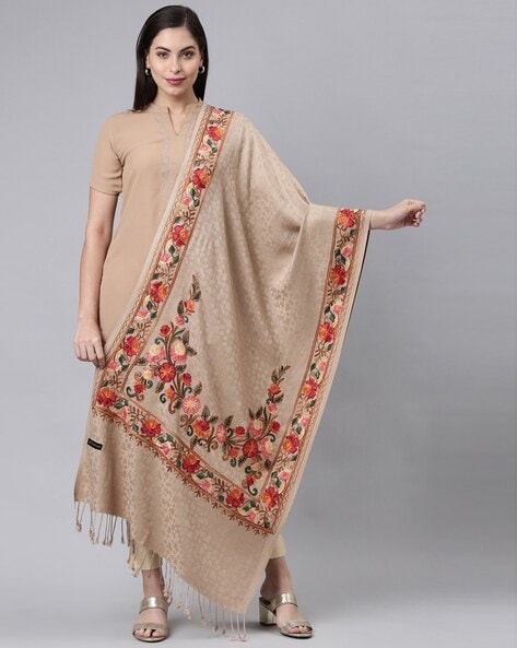 Embroidered shawls deals online