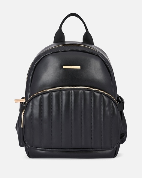 Off White Quilted Backpack - Selling Fast at Pantaloons.com