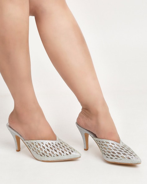 Silver high heels | boohoo UK-bdsngoinhaviet.com.vn