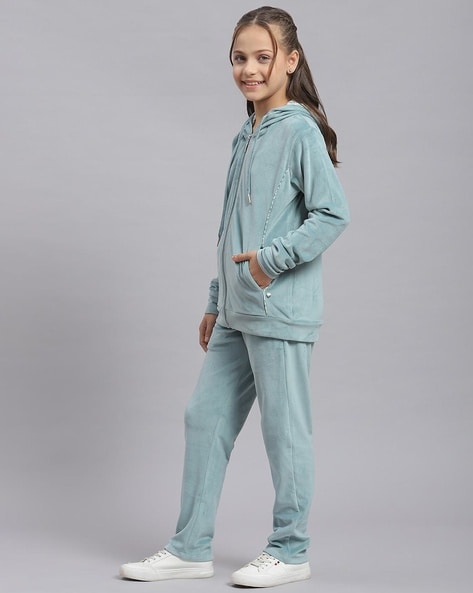Buy Grey Sets for Girls by luyk Online | Ajio.com