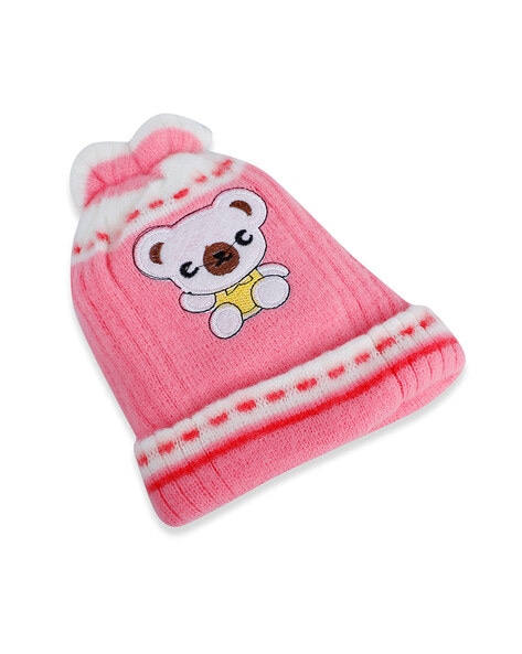 Buy Pink Caps & Hats for Infants by Babymoo Online | Ajio.com