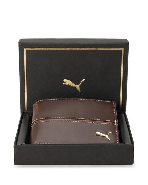 Puma f1 leather store wallet